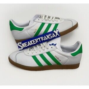 Men's Adidas Gazelle Seattle Sounders Low Casual Shoes White IG6434 Size 11